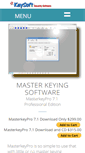 Mobile Screenshot of masterkeypro.com